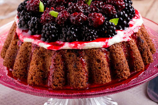 Blackberry Chocolate Cake