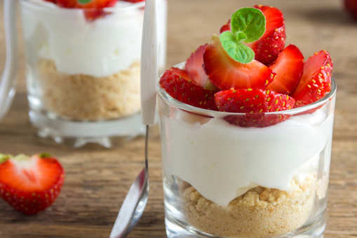 Strawberry Champagne Trifle