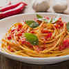 Image of Garlic tomato pasta