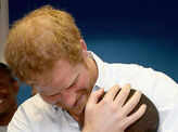 Prince Harry meets Lesotho choir