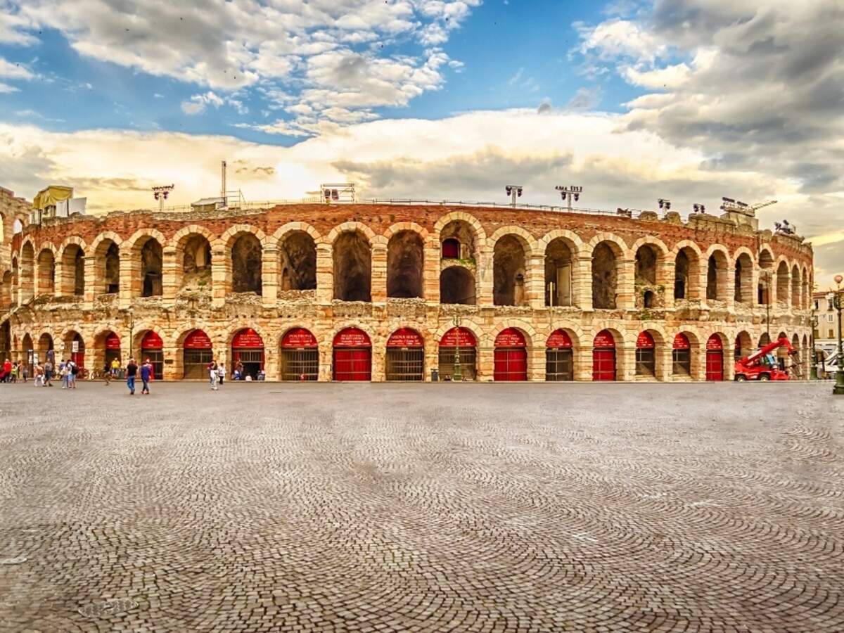 Verona The Town Of Romeo And Juliet And The Roman Arena