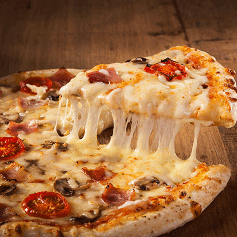 Pizza with high sodium ingredients