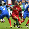 The moment Ronaldo's Euro final came to an end