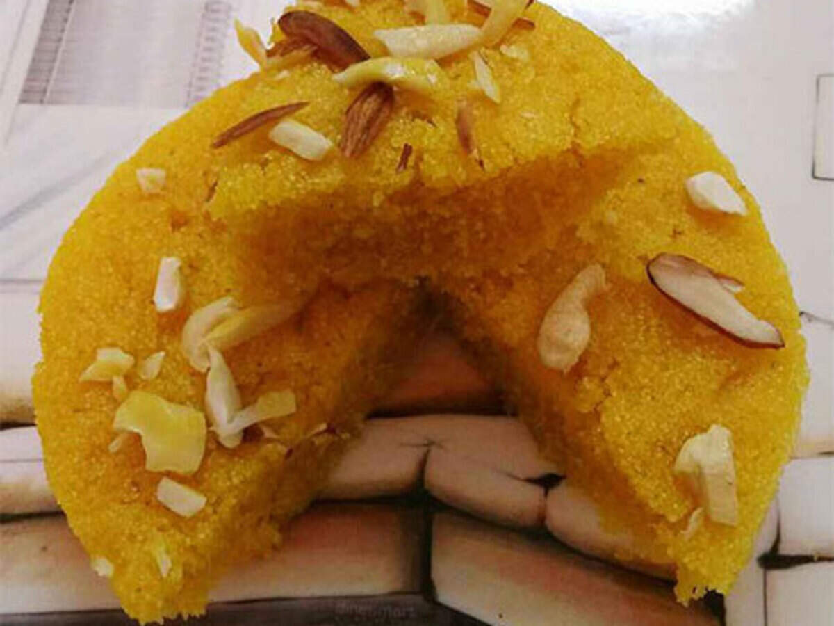 Suji Mango Cake Recipe-image