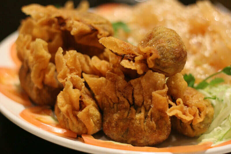 Fried momos nainital