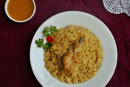 Hyderabadi Chicken Tahari
