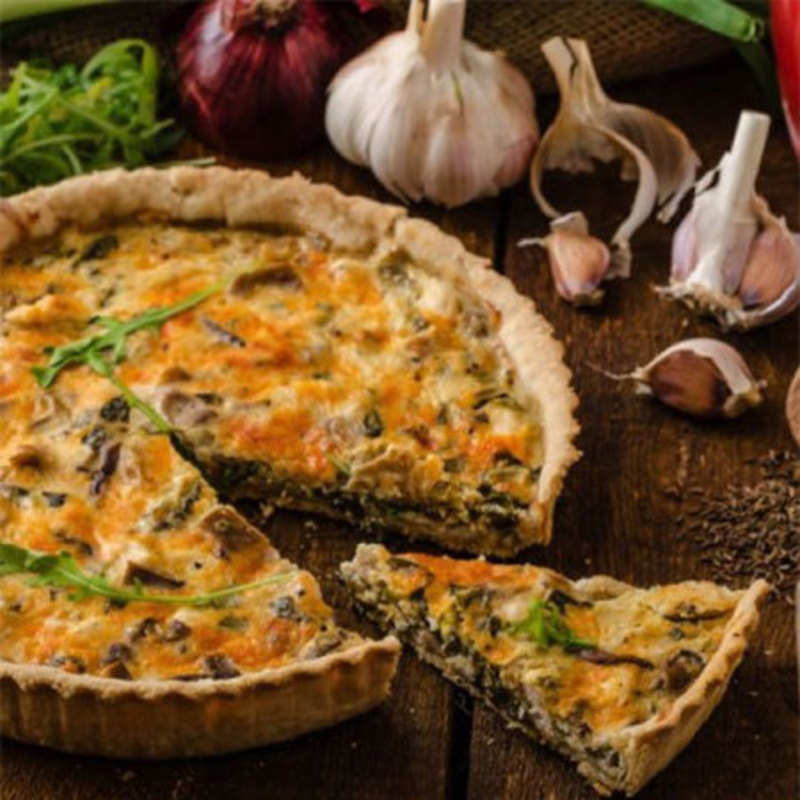 Chicken Quiche Recipe How To Make Chicken Quiche Recipe At Home Homemade Chicken Quiche Recipe Times Food