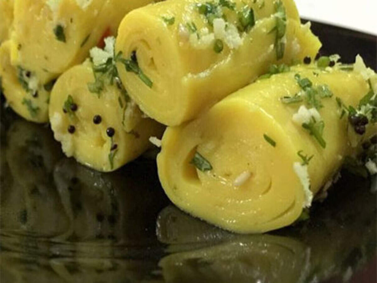 Khandvi Recipe: How to make Khandvi Recipe at Home | Homemade Khandvi Recipe - Times Food