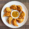 Fried Chicken Momos Recipe: How To Make Fried Chicken Momos Recipe At ...