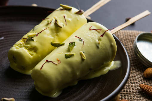 Melon and Cucumber Kulfi