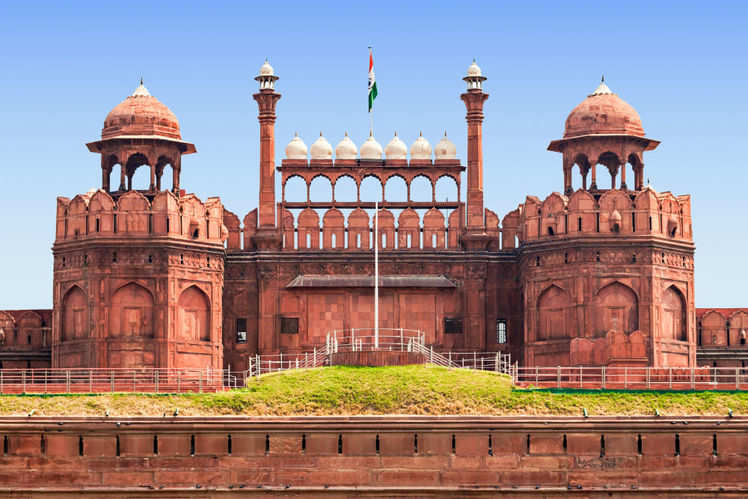 Red Fort In Delhi Red Fort On 15th August Times Of India Travel