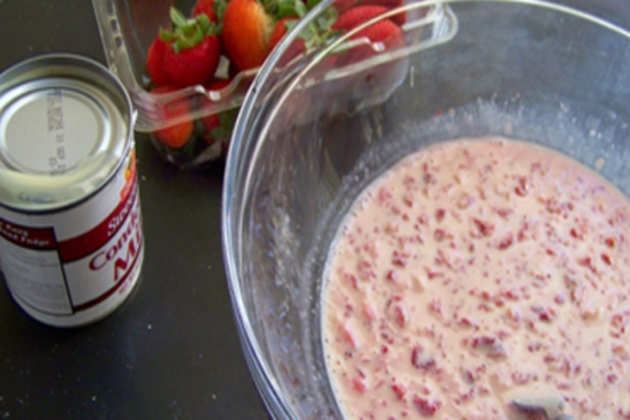 Strawberry Mousse Cake