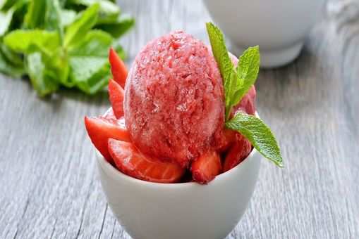 Strawberry Sorbet