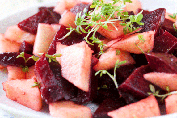 Smooth Beetroot and Pineapple Salad