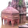 Article image for: Varanasi: Ganga flows close to danger level, temples close to ghat inundated