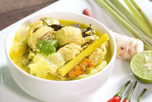 Thai Lemongrass and Coconut Soup