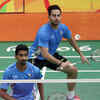Badminton double's disappoint