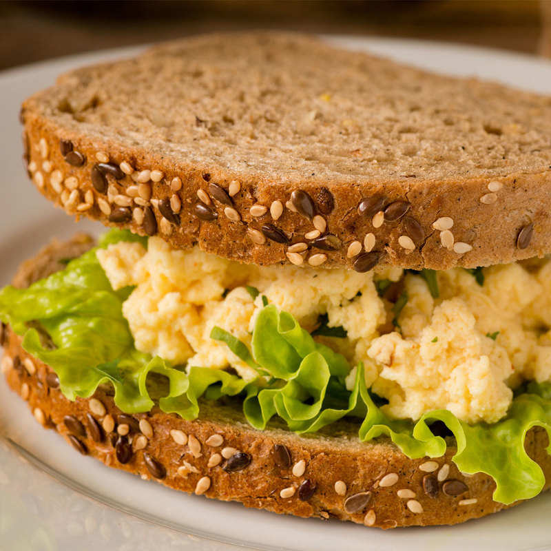 Egg Sandwich Recipe Breakfast - A Dash of Soy