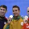 Silver in 100m Butterfly Final