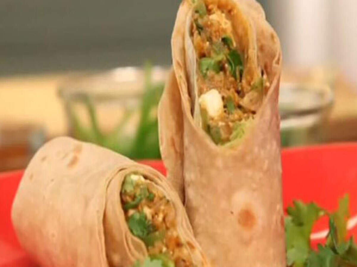 Peppy Tomato Oats Paneer Wraps Recipe