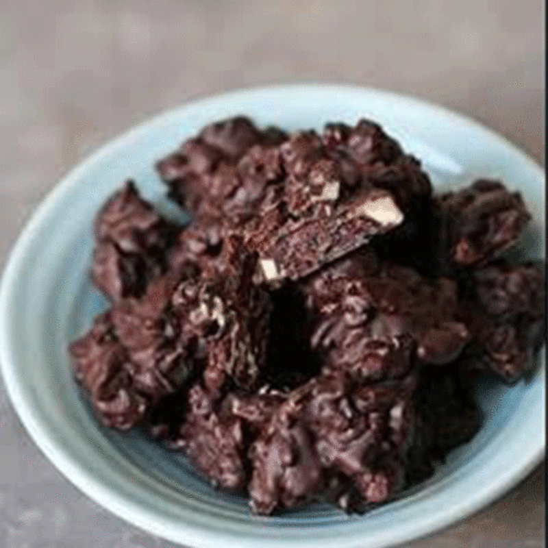 Chocolate Cranberry Nut Clusters Recipe