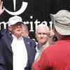 Article image for: Trump visits flood-ravaged Louisiana amid resignation by his campaign chief
