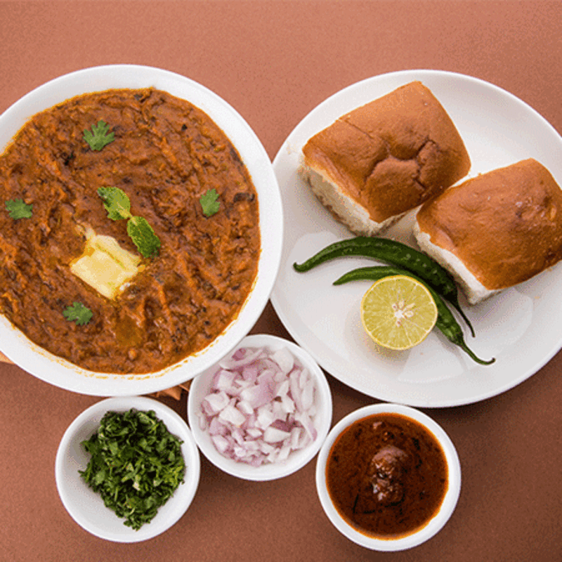 Moong Sprouts Pav Bhaji Recipe