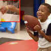 Article image for: Boy with double-hand transplant shows off hands