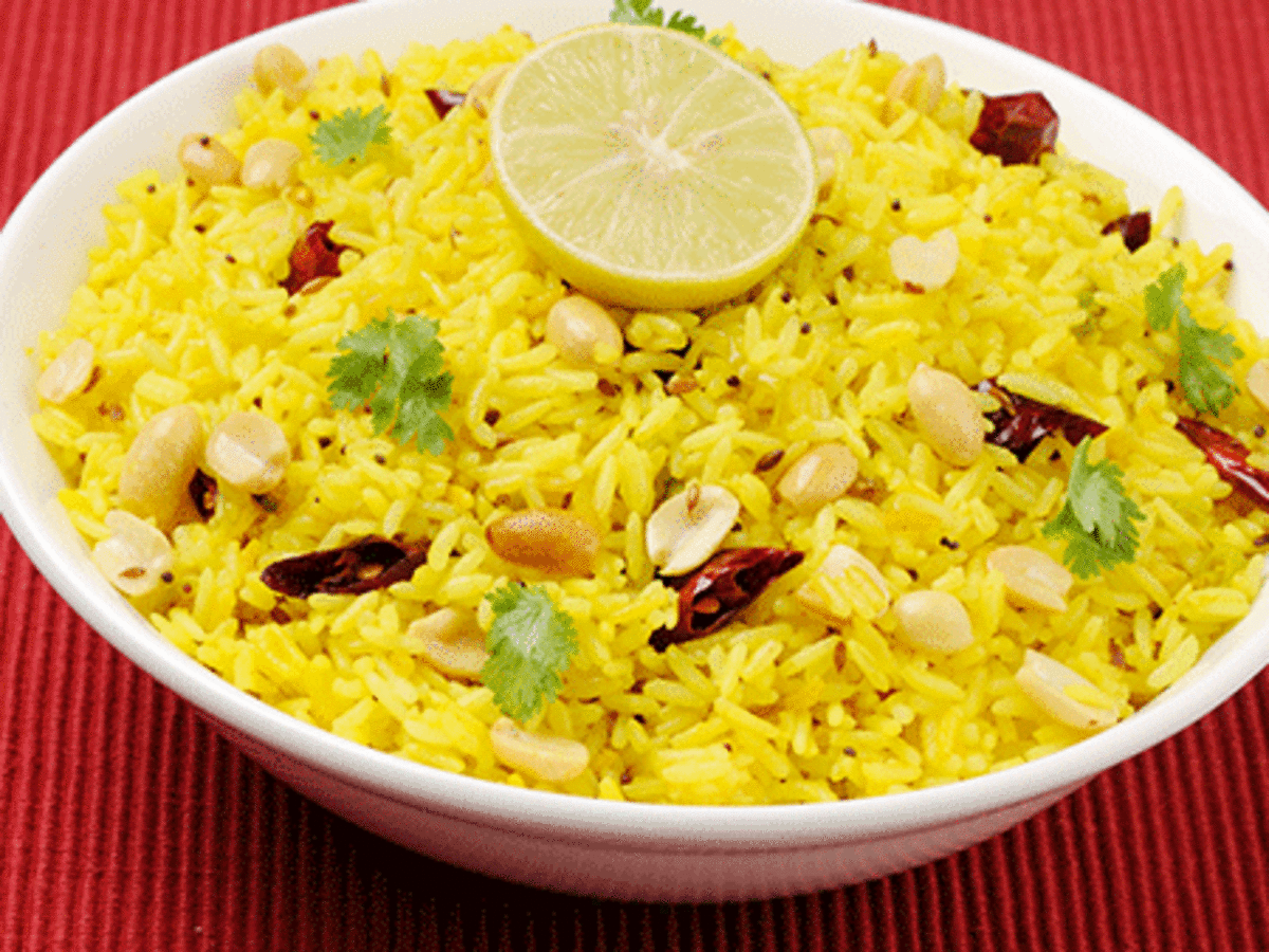 Lemon Rice Recipe: How to make Lemon Rice Recipe for Pongal at Home   Homemade Lemon Rice Recipe -