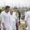 Govinda, son Yash, Bharti Singh at Krushna Abhishek's father's funeral