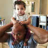 The Rock gets pooped on while advising his 8-month-old daughter