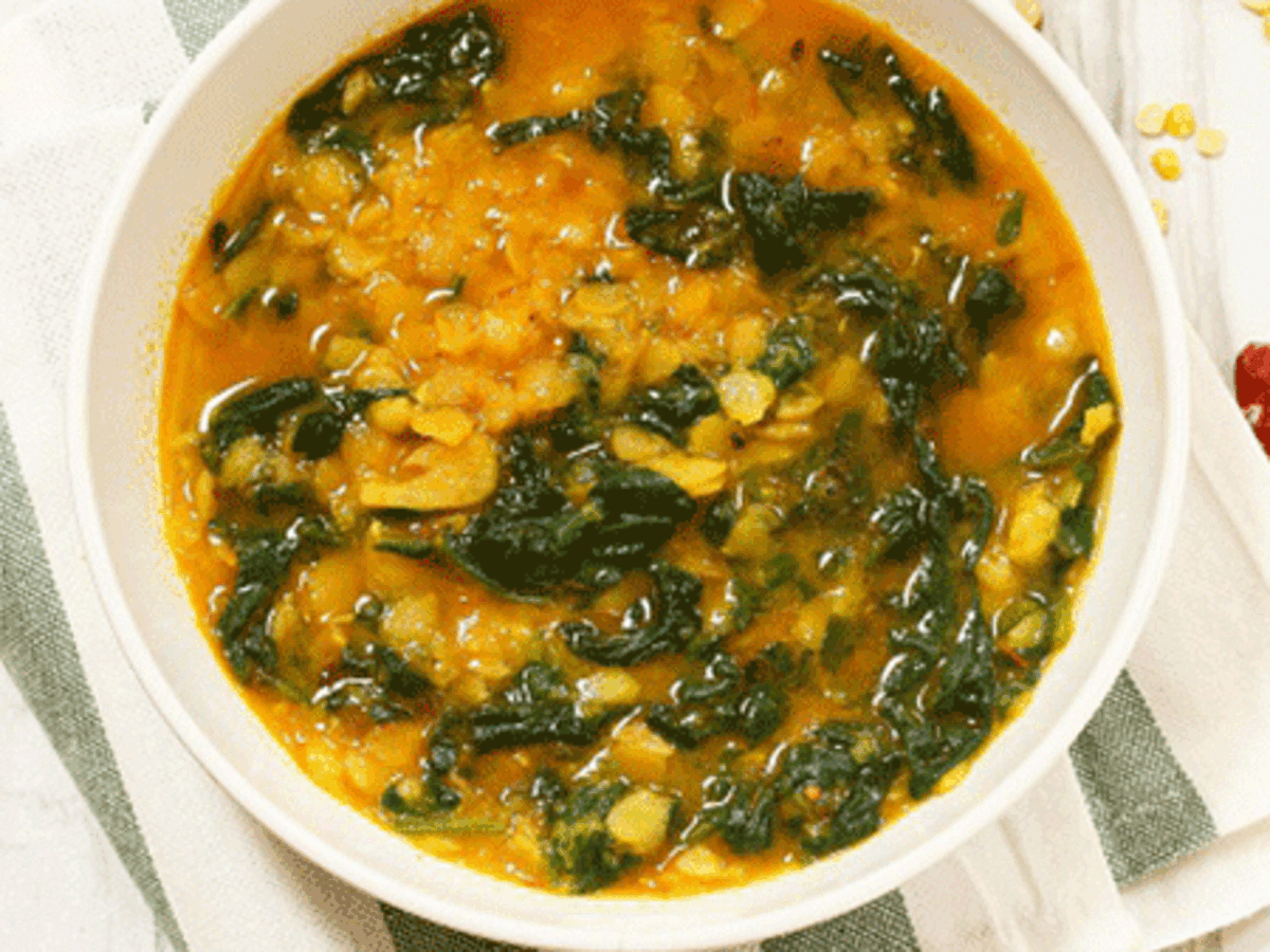 Punjabi Palak Recipe