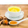 Turmeric milk helps heal aches and pains in the body and, in general, boosts immunity