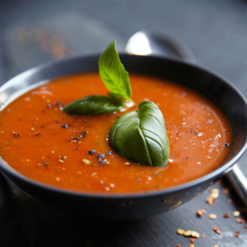 Creamy Roasted Tomato Soup Recipe