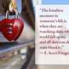 Article image for: Of Love & Loneliness: Quotes by F. <i class="tbold">scott</i> Fitzgerald