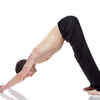 Perfect your downward-facing pose