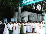 Jayalalithaa in hospital, AIADMK workers pray