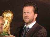 Lothar unveils FIFA trophy