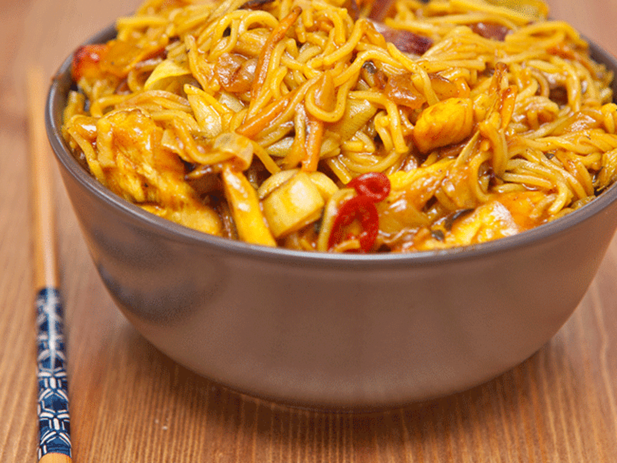 Singapore Fried Noodles Recipe