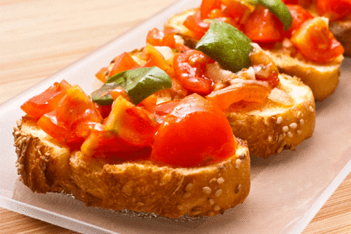 Garlic Bread with Toppings