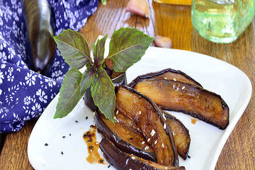 Eggplant in Sesame Soy Sauce