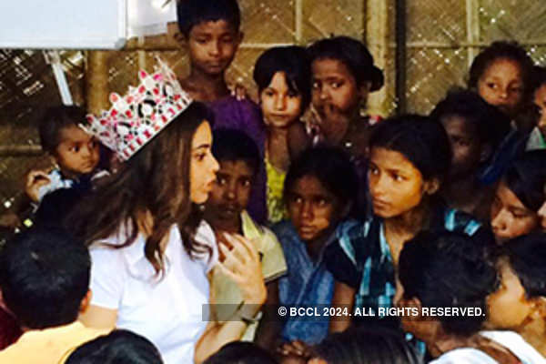Miss India World Priyadarshini Chatterjee Beauty With a Purpose Project