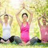 Parvatasana (Mountain pose)