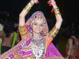 Devotees celebrate Navratri Festival