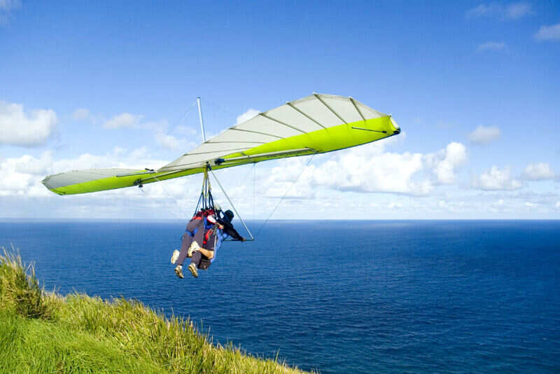 Hang gliding