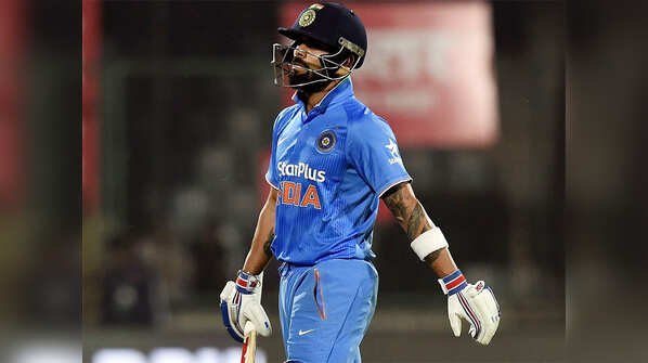 Kohli's rare failure in chase