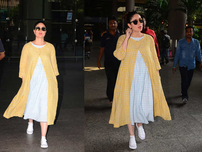 Kareena Kapoor Khan rocks the airport fashion