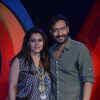 Article image for: Kajol & Ajay Devgn on <i class="tbold">aaj tak</i>'s Mumbai Manthan