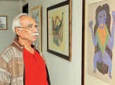 Art show in the city