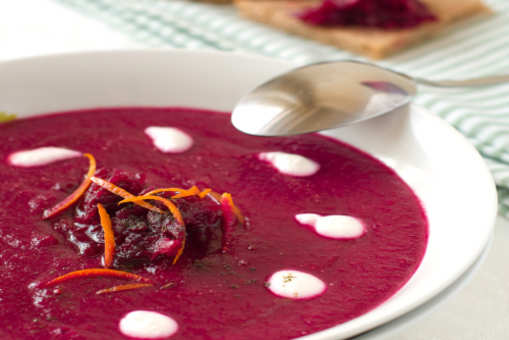 Beetroot and Orange Soup